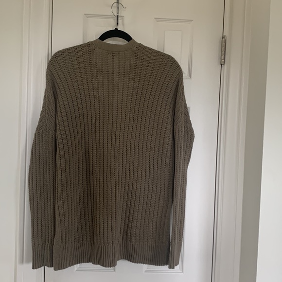 Express trendy cardigan sweater size medium but fits large - Picture 8 of 9